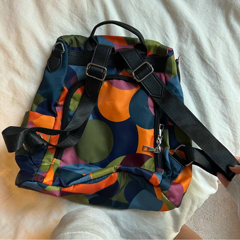 Colorful Geometric Backpack - Picture 4 of 5